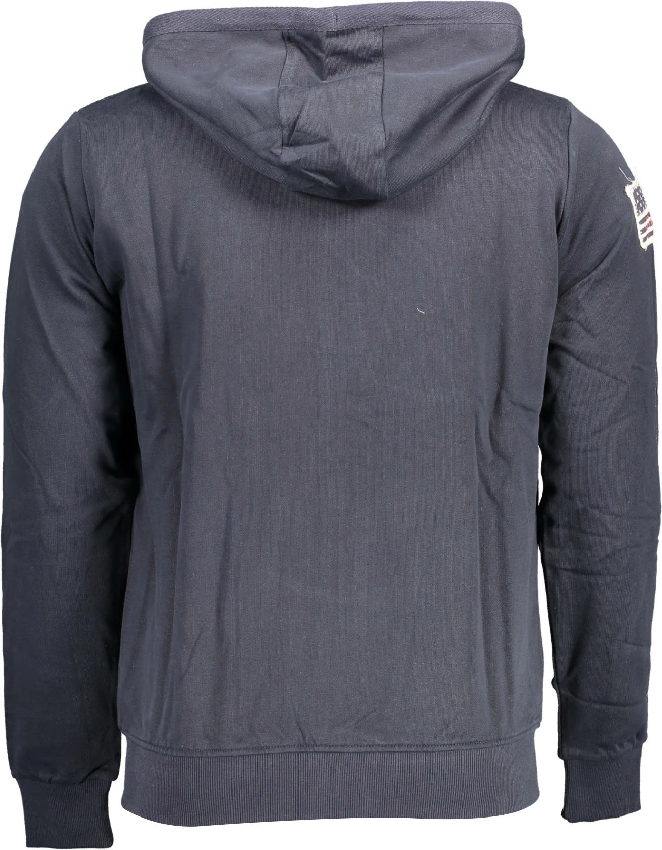 Pulover z zadrgo, US Polo, moški, moder