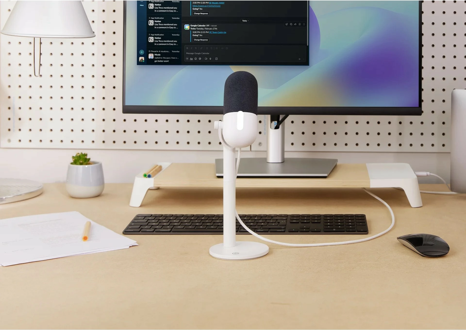 Namizni mikrofon Elgato Wave Neo, USB/3,5 mm, 24 bit, 96 kHz, bel