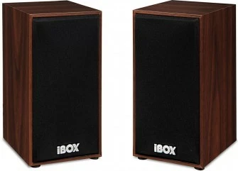 Zvočni set 2.0 iBOX IGLSP1, rjav