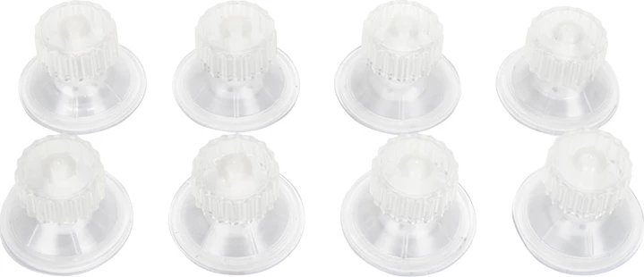 Sesalne skodelice za sončne panele EcoFlow, 8 kos, prosojne