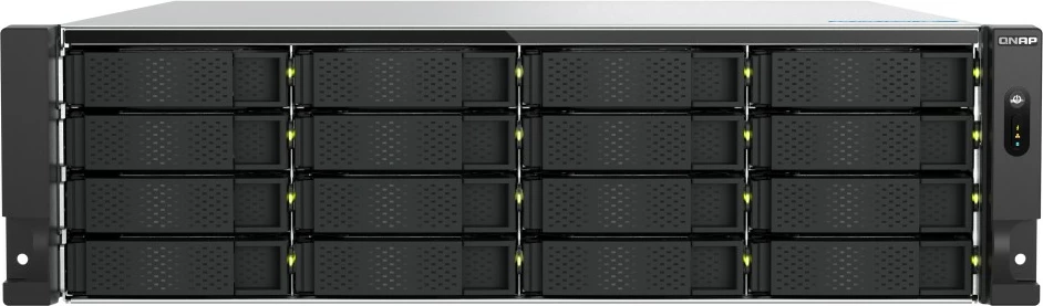 Profesionalni NAS, 3U rack z 16 mest, QNAP TS-h1677AXU-RP-R7-32G, AMD Ryzen 7 Pro, 32GB DDR5