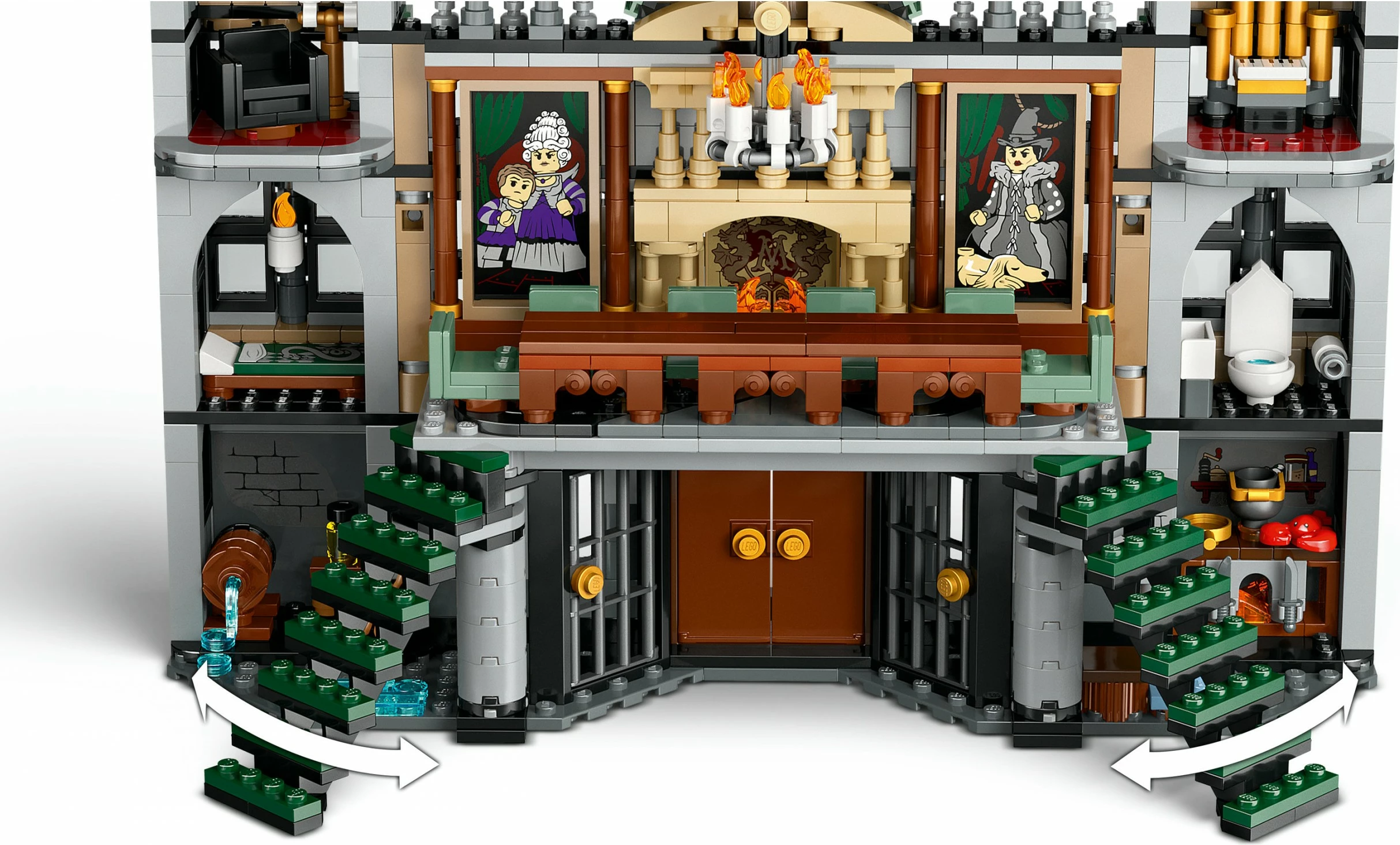 Rezidenca družine Malfoy LEGO Harry Potter 76453, večbarvno