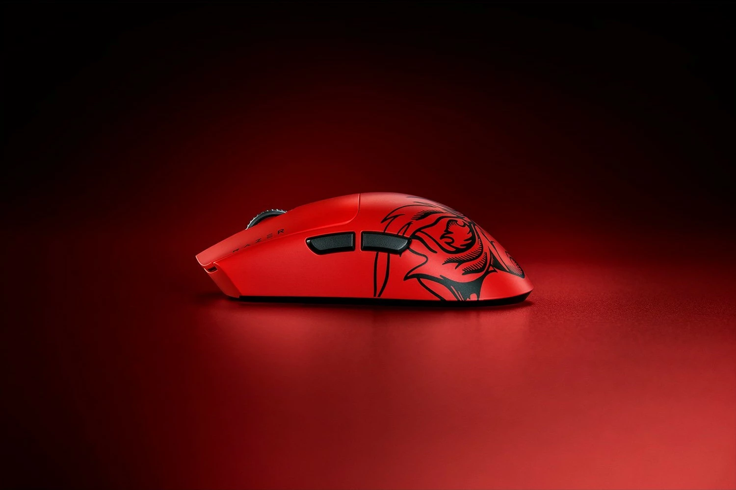 Miška Razer Viper V3 Pro Faker Edition, brezžična, 35000 DPI, rdeča