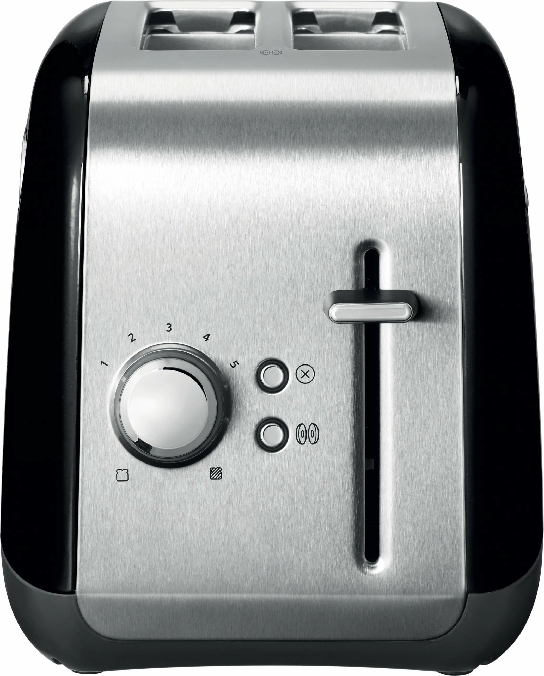 Toster za 2 rezini, 1100 W, črn/inoks KitchenAid 5KMT2115EOB