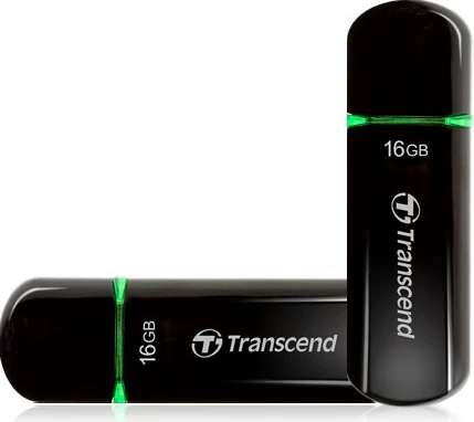 USB ključek 16GB Transcend JetFlash 600, USB 2.0, črn