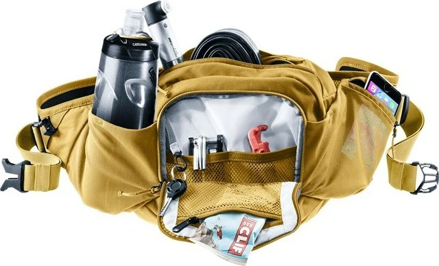 Pasna torba Deuter Pulse Pro 5L, rdečkasto-rjava