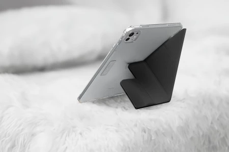 Zaščitni ovoj LAUT Huex Folio z držalom za Apple Pencil za iPad Pro 13" M4 (2024), črn