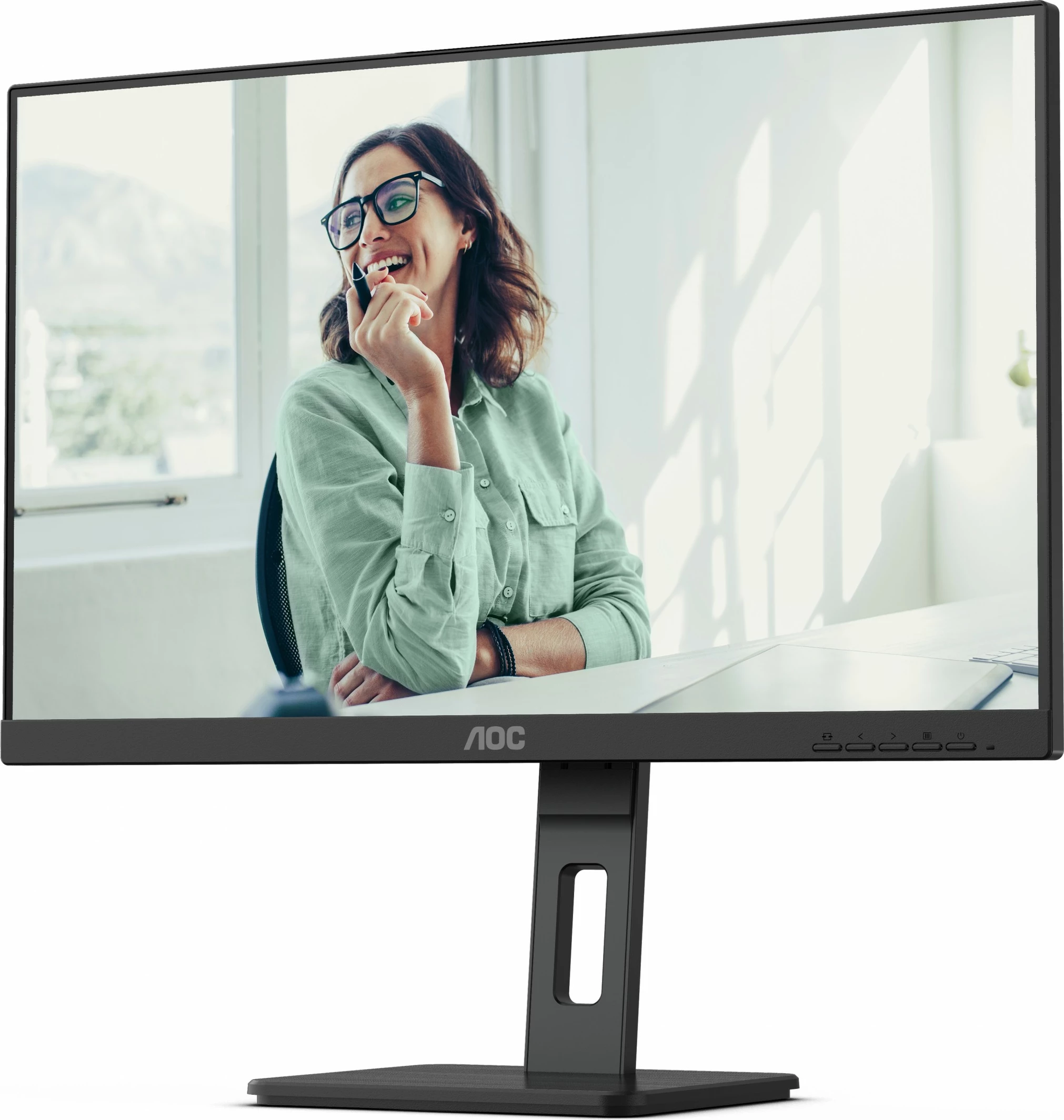 23,8" monitor AOC 24P3CV, Full HD, LED, 4 ms, črn