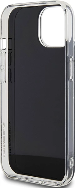 Ovitek za telefon IML Kitty Face, Hello Kitty, za iPhone 15, črn