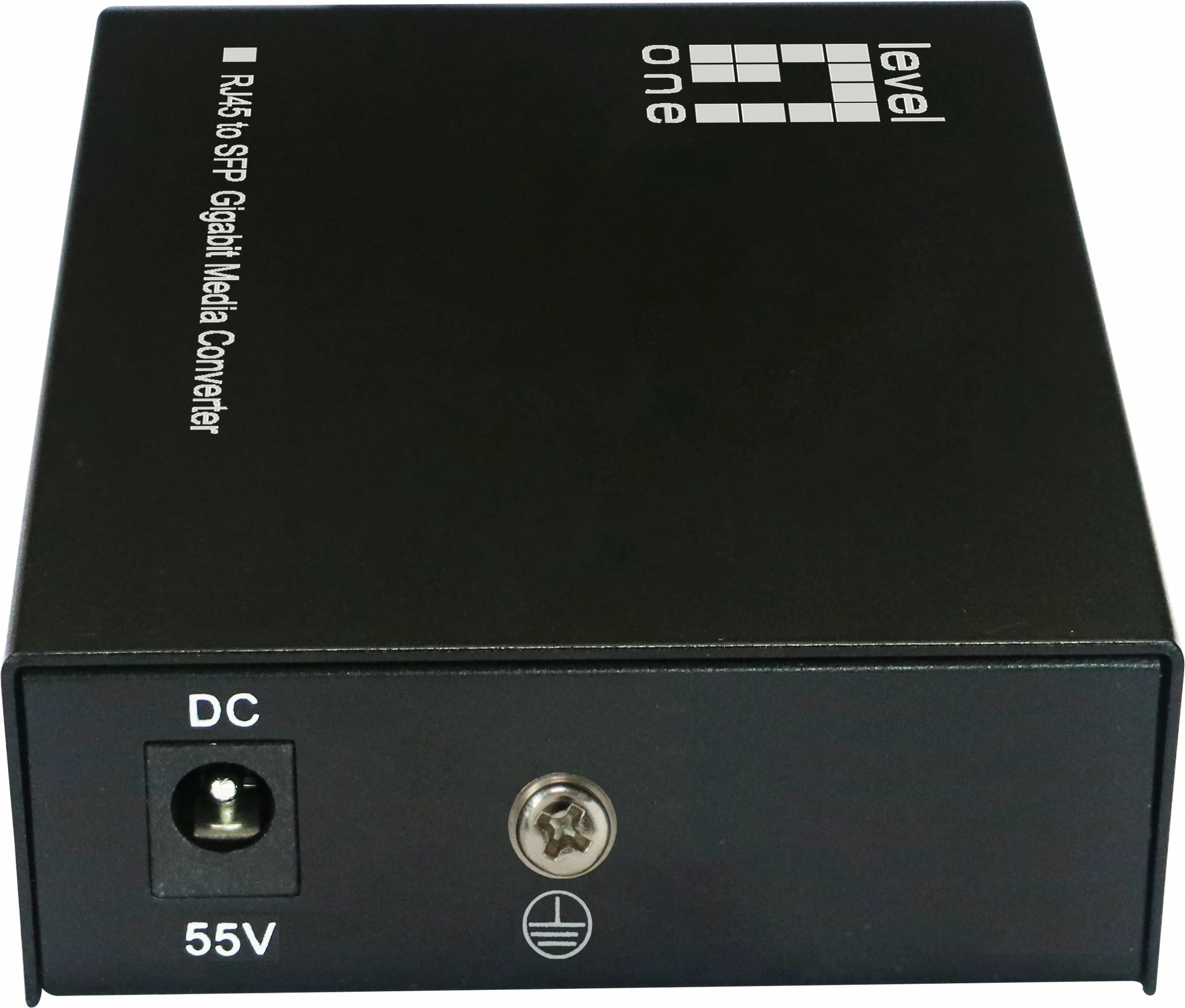 Konverter omrežja, RJ45 v SFP Level One GVT-2016, 10/100/1000T, 90W, črn