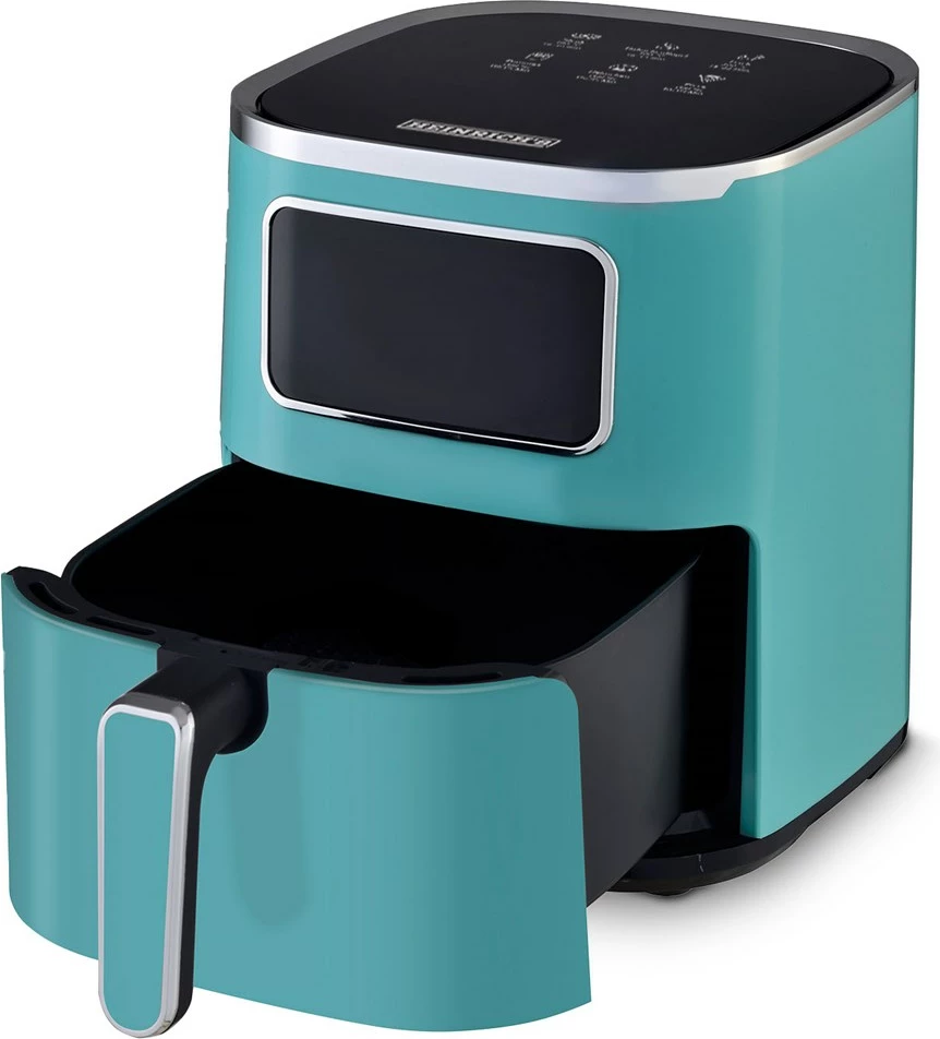 Friteznik na vroč zrak HEINRICH'S HFR 8216, 5,0 L, 1450 W, zelen