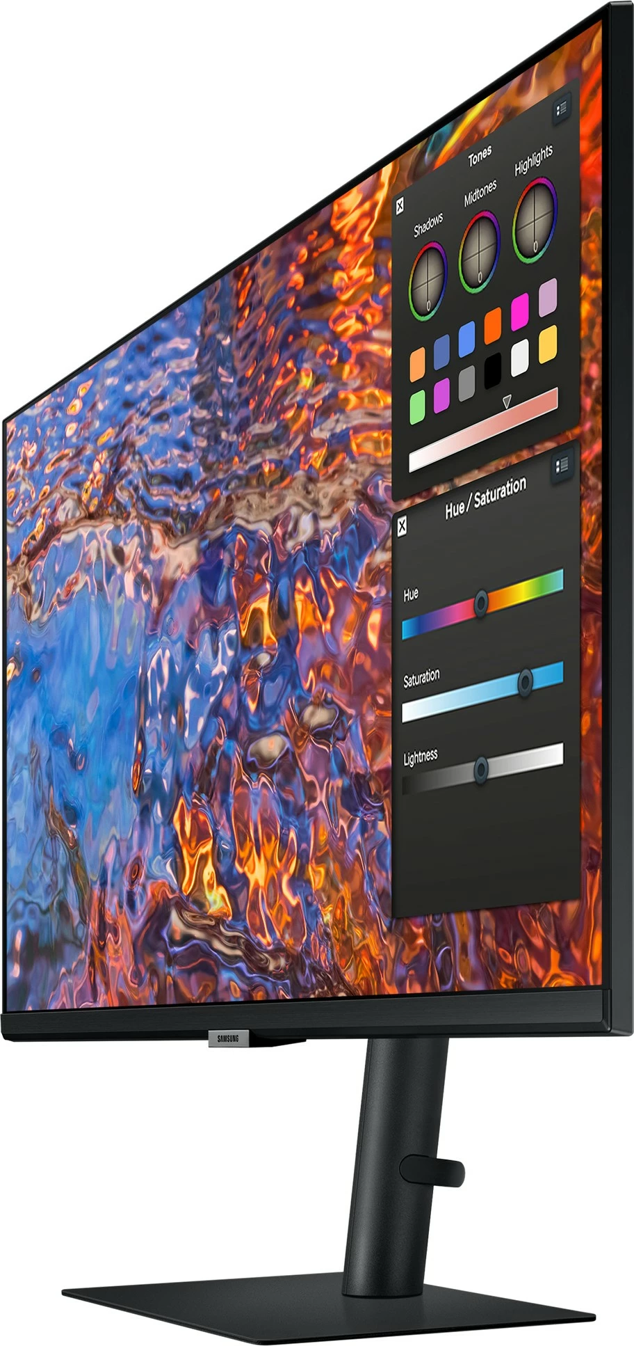 27" 4K Ultra HD LED monitor, črn - Samsung S80PB