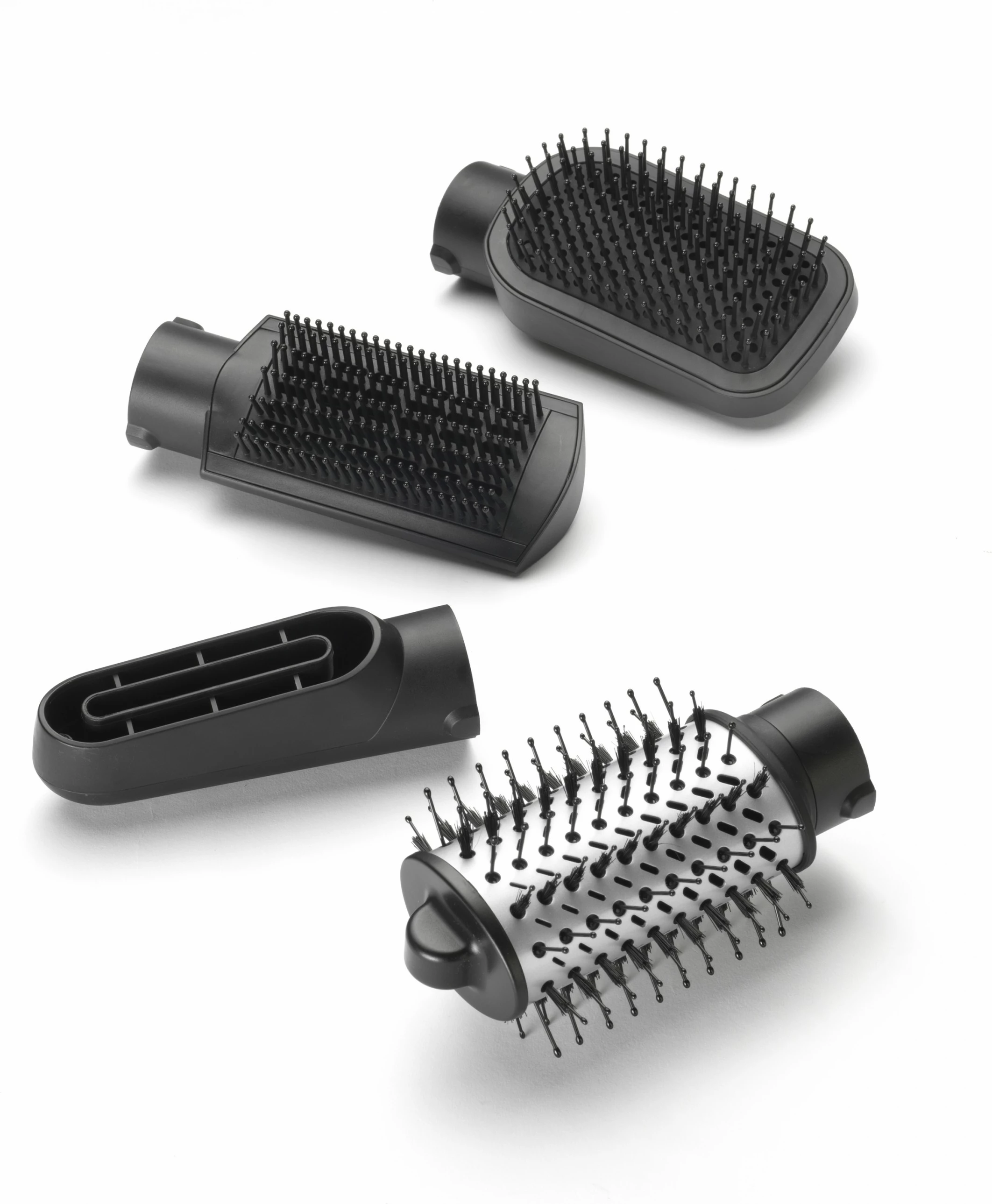 Vroča krtača za lase Hydro-Fusion Smooth & Shape BaByliss, siva, srebrna