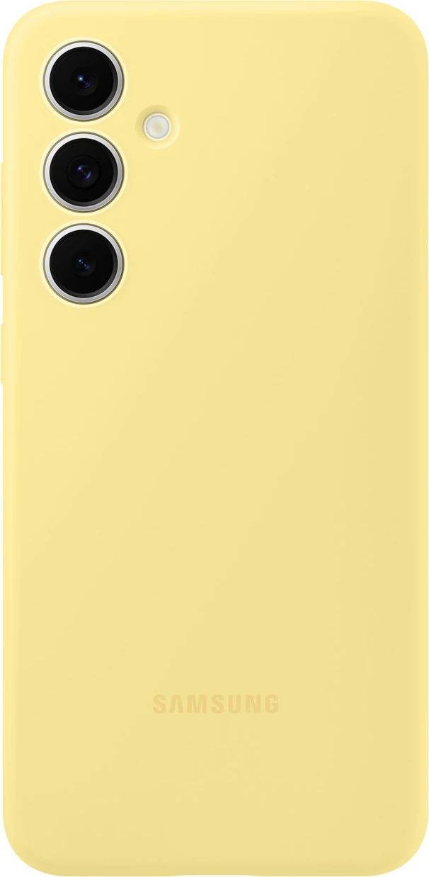 Silikonska zaščita Samsung Galaxy S24 FE, 6,7", rumena