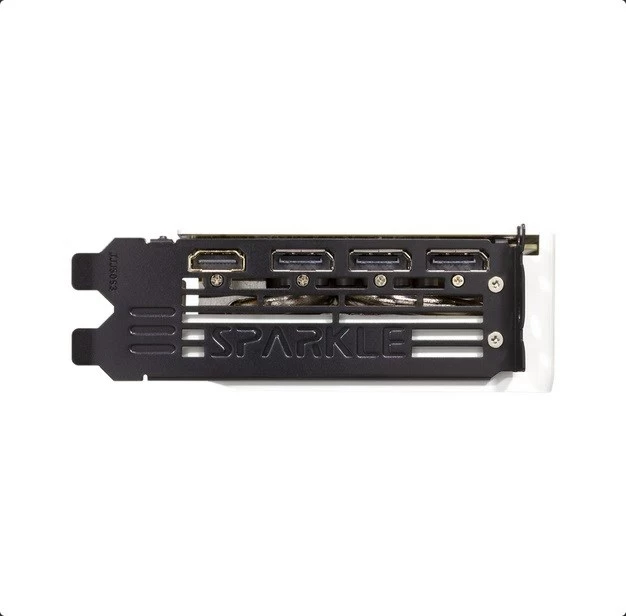 Grafična kartica SPARKLE Intel Arc B580 TITAN OC, 12 GB GDDR6, bela