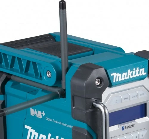 Prenosni radio Bluetooth Makita DMR112, FM, USB, črn/tirkiz