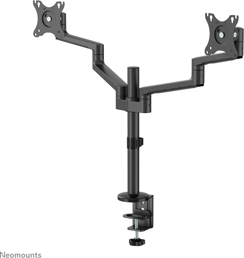 Namizni nosilec za dva zaslona 17–27", Newstar DS60-425BL2, črn