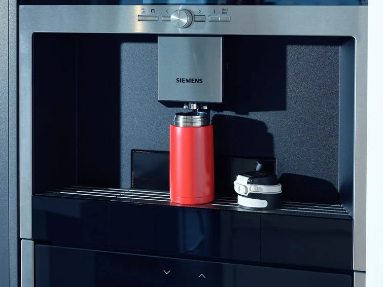 Potovalna termovka Leifheit 3245, 350 ml, črna/rdeča, nerjaveče jeklo