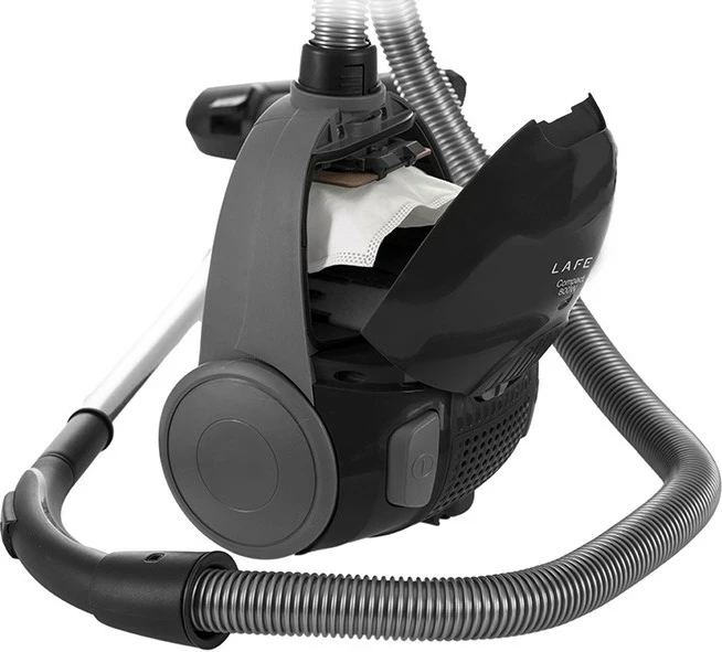 Sesalnik z vrečko Lafe Compact S, 800 W, črno-siv