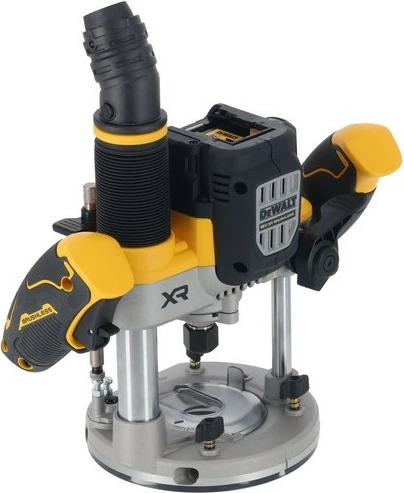 Potopni rezkalnik DeWALT DCW620NT-XJ, brezkrtačen, 18 V, 1600 W, s kovčkom, črno/rumen