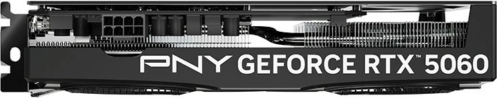 Grafična kartica PNY GeForce RTX 5060 OC, 8 GB DDR7, PCIe x8, 2 ventilatorja, črna