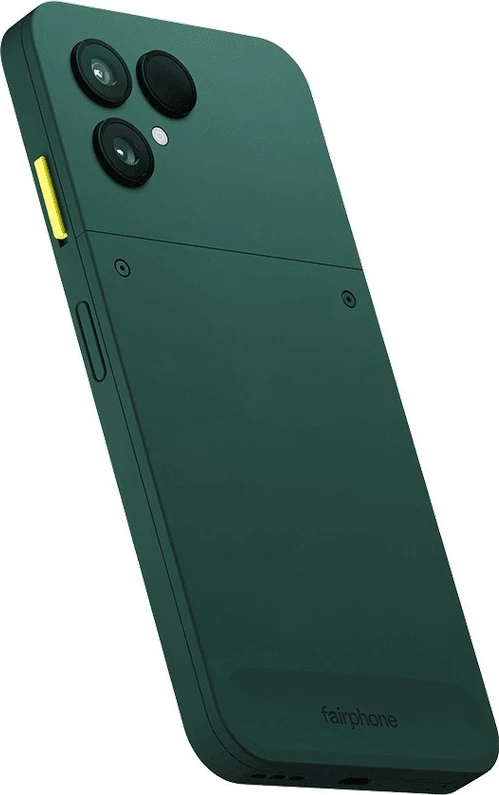Pametni telefon Fairphone 6, 8 GB RAM, 256 GB, Dual-SIM, 5G, gozdno zelena
