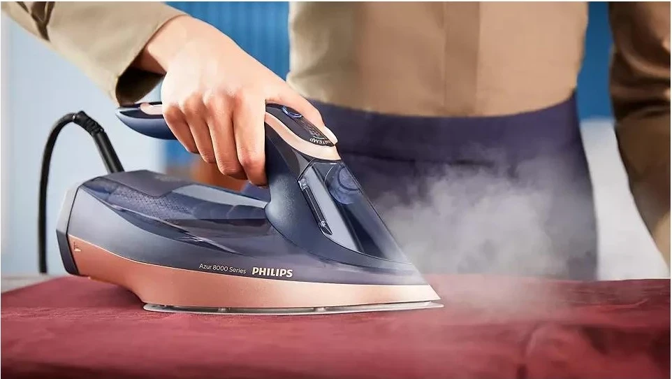 Parni likalnik Philips Azur DST8050/20, moder