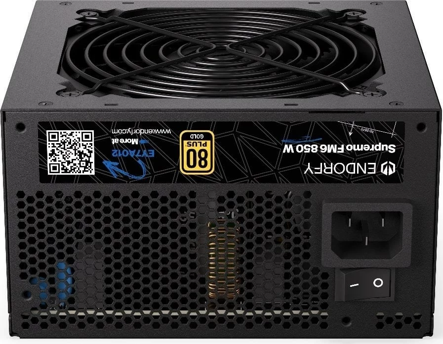 Napajalnik Endorfy Supremo FM6 850W, črn
