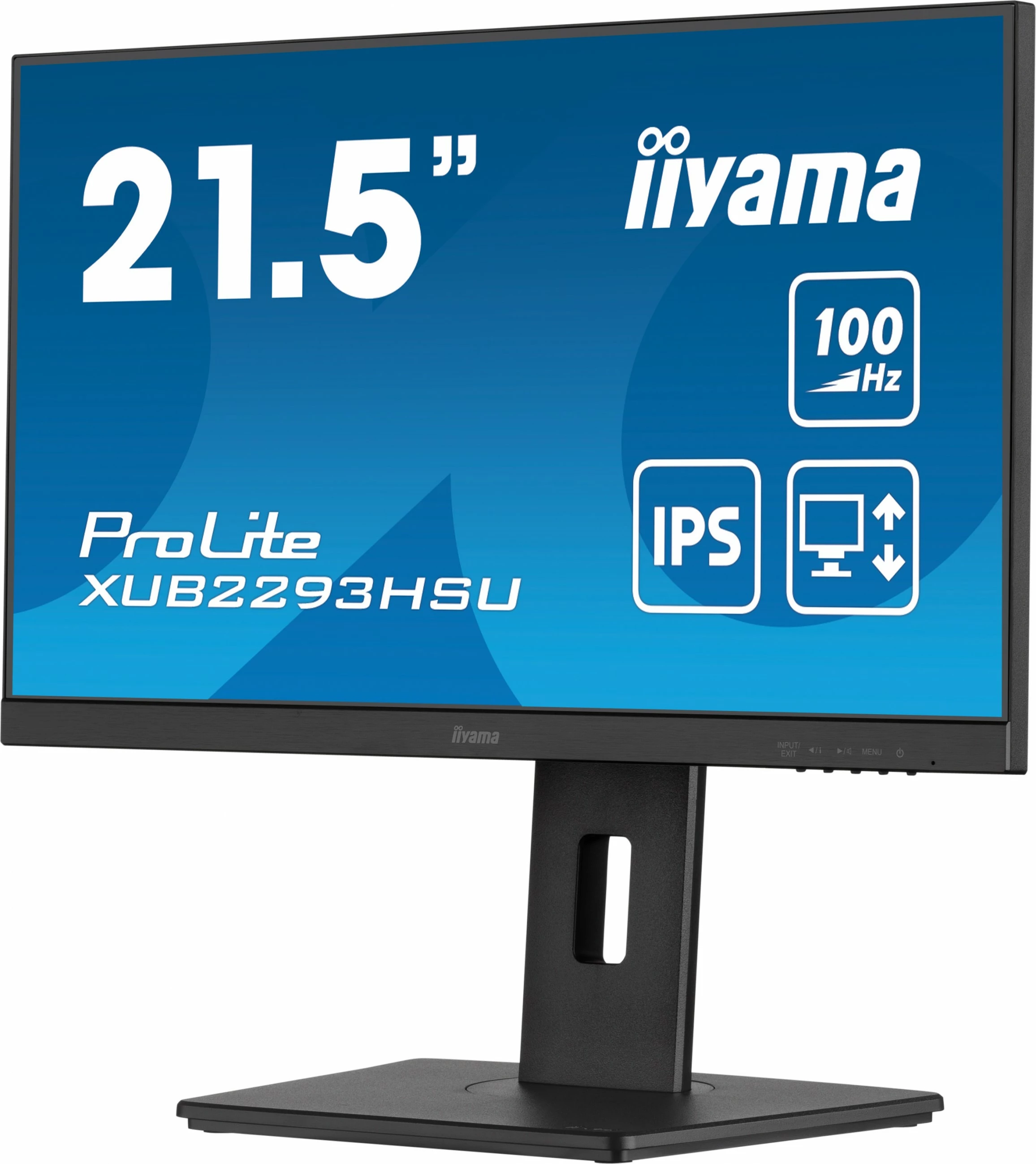 Monitor 21,5" Full HD, LED, črn — iiyama ProLite XUB2293HSU-B7