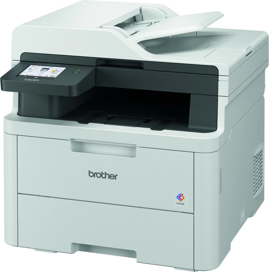 Barvni tiskalnik Brother DCP-L3560CDW, LED, barvni tisk, 600 x 2400 DPI, A4, neposreden tisk, bel, črn