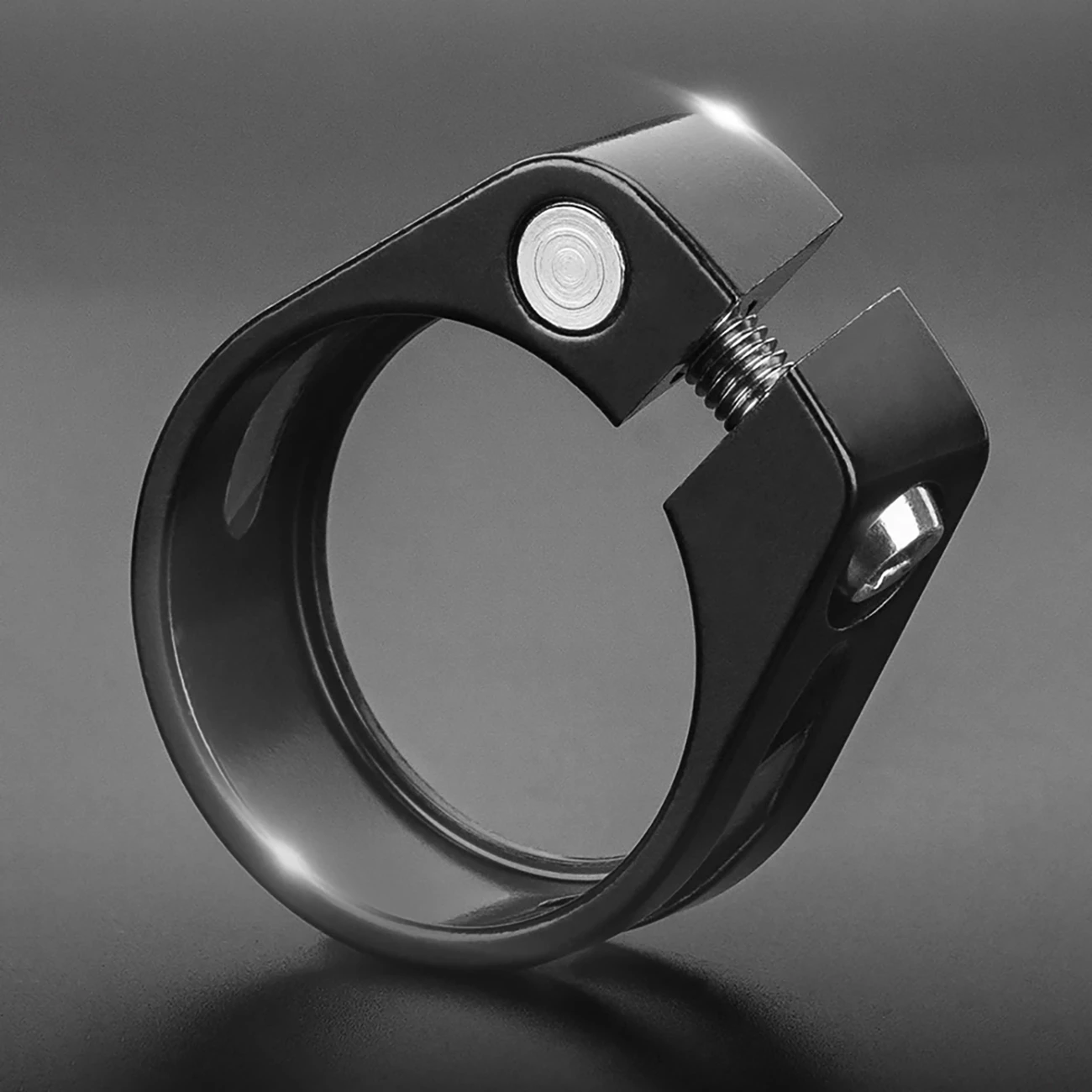 Objemka sedežne opore za kolo Rockbros 41210091001, aluminij, 31,8 mm, črna