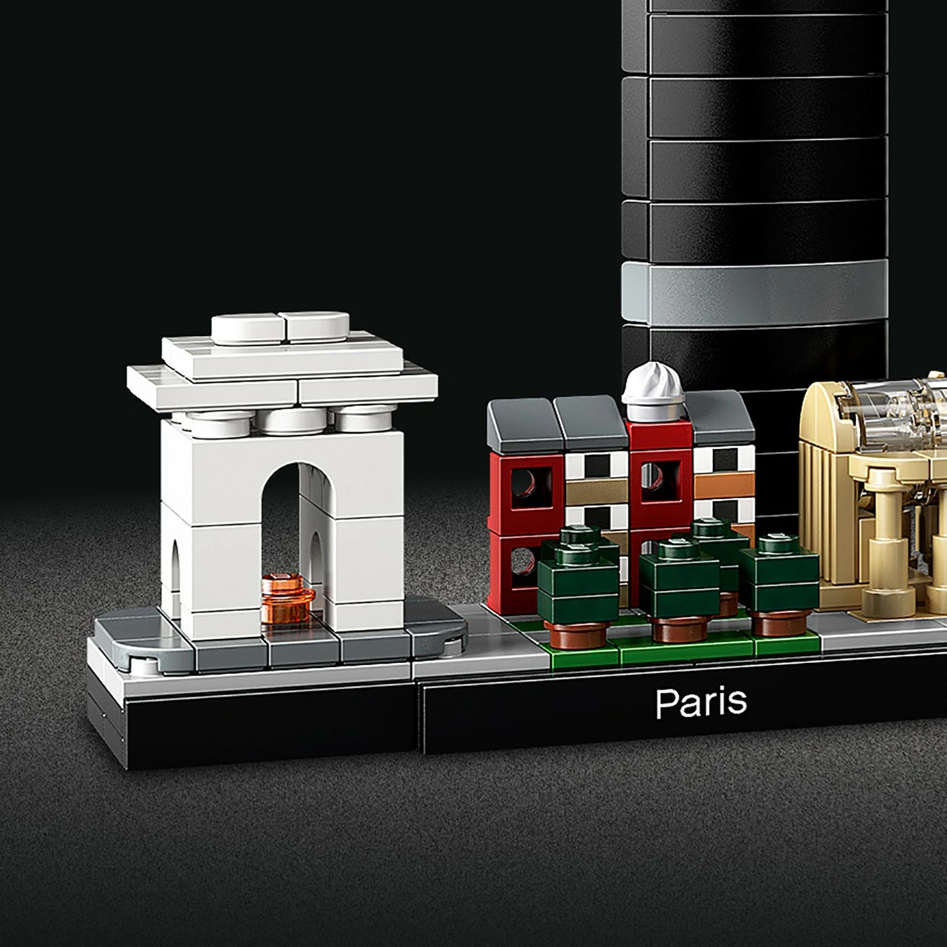 Set zgradb LEGO Architecture Paris Skyline 21044, 649 kosov, večbarven
