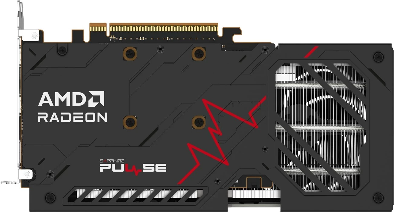 Grafična kartica Sapphire PULSE RX 9060 XT GAMING, 8GB GDDR6, črna