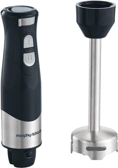 Rokovni mešalnik, Morphy Richards 402061, 600 W, 700 ml, črn, komplet z metlico in sekljalnikom