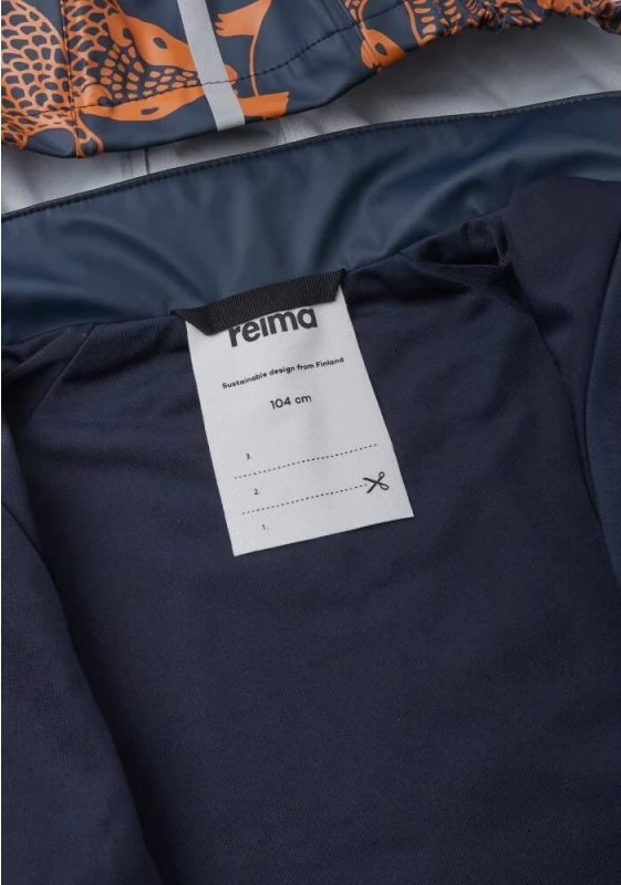 Otroški kombinezon Reima Roiske Navy Jr 5100022A-6984