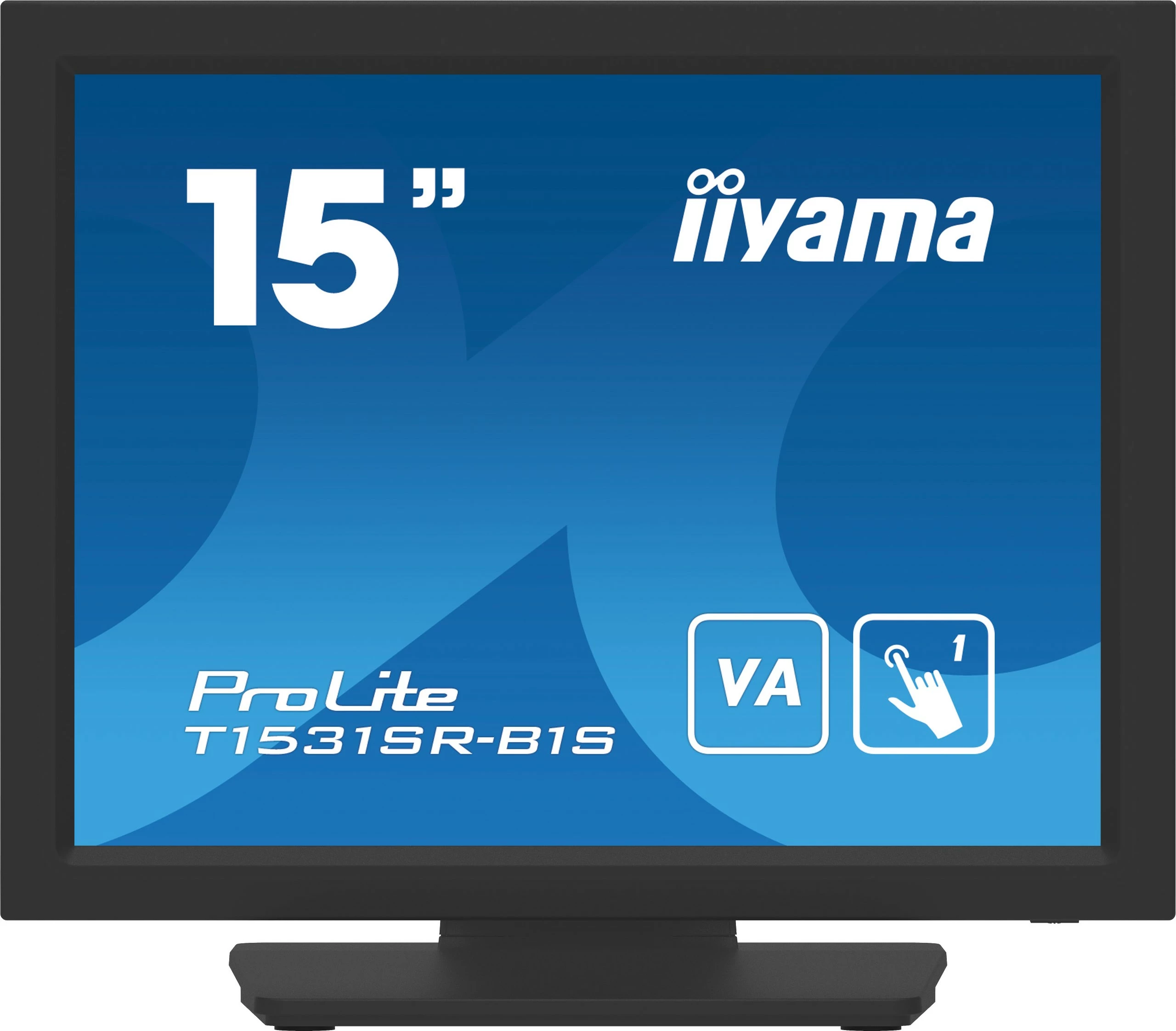 Zaslon na dotik 15" XGA iiyama T1531SR-B1S, črn