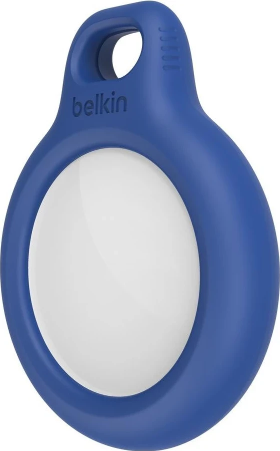 Malo etui za Apple AirTag z vrvico, Belkin, modra