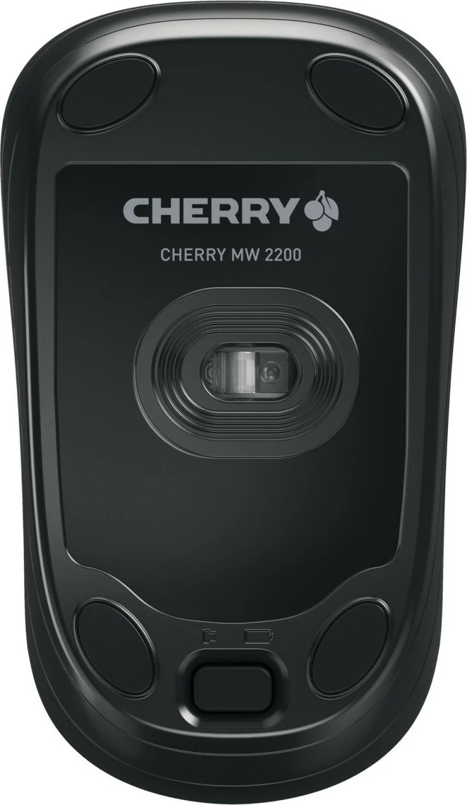Optični brezžični miš, 1300 DPI, črn Cherry MW 2200