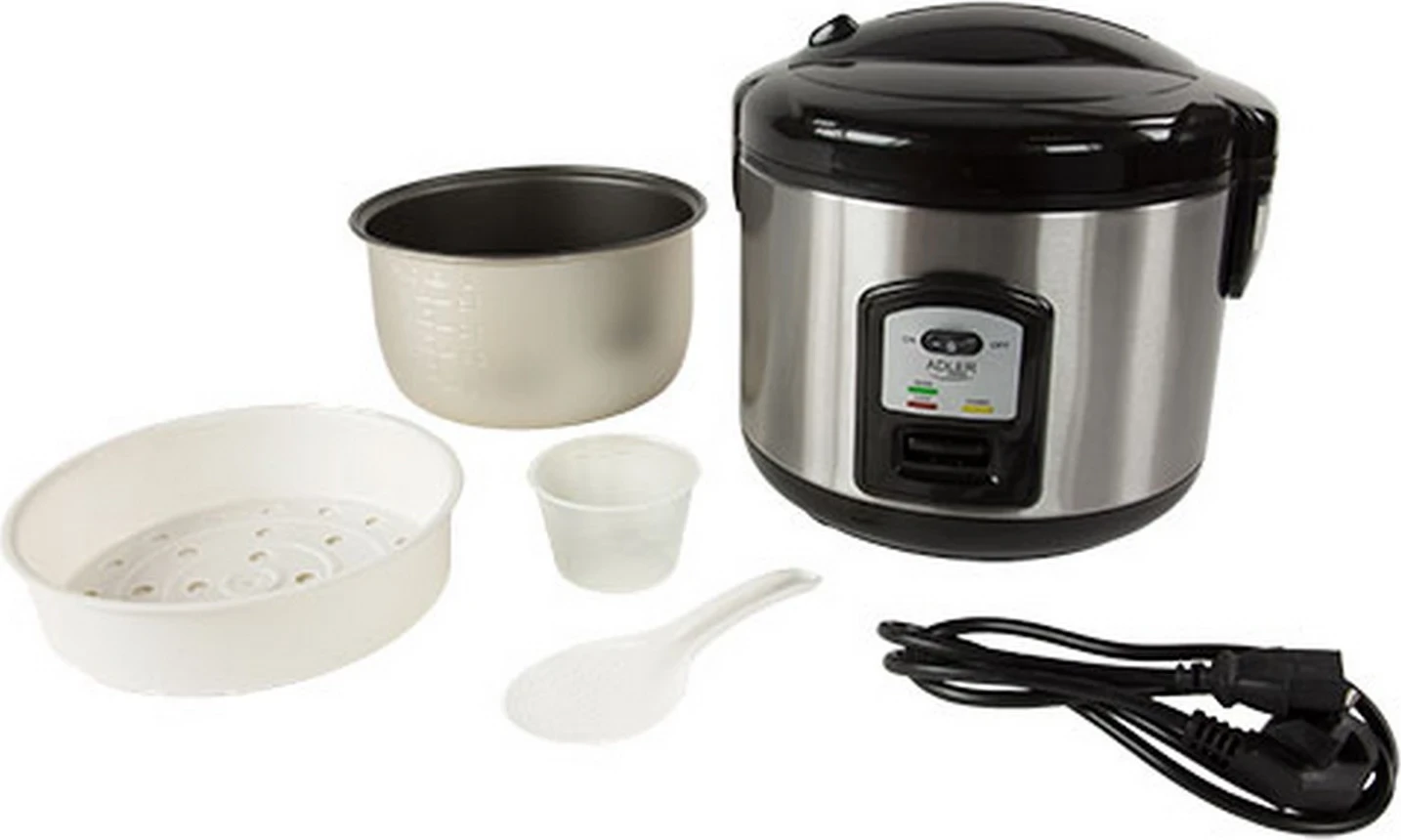 Kuhinjski aparat, 1 liter, srebrno-črn Adler AD 6406