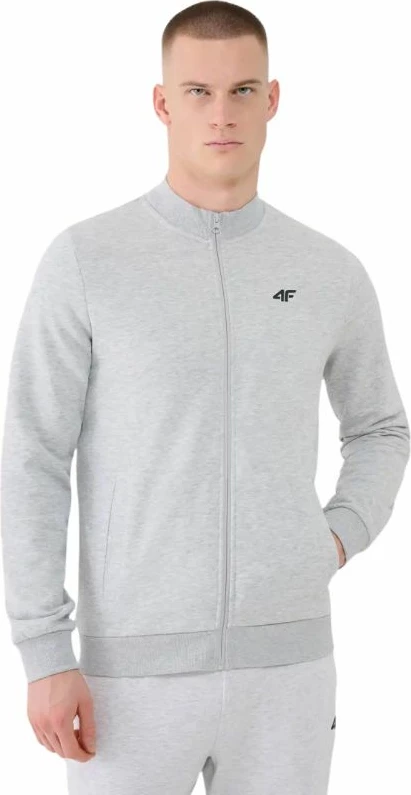 Pulover za moške 4F M1463, siv