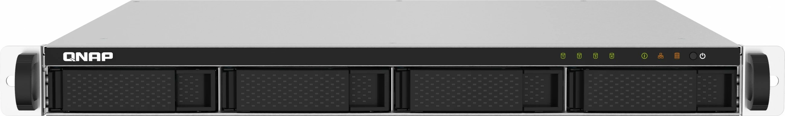 Profesionalni NAS za rack QNAP TS-432PXU-2G, 4-bay, 2 GB RAM, 250 W, siv/črn