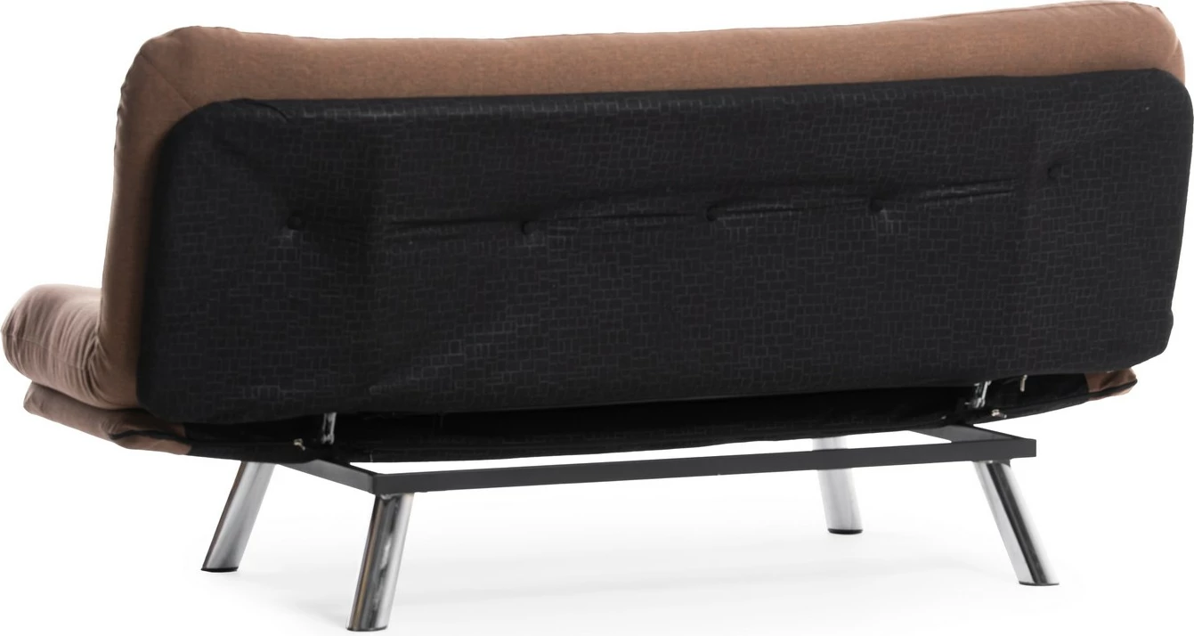 3-sedežna sedežna postelja, Atelier del Sofa Misa Small, svetlo rjava