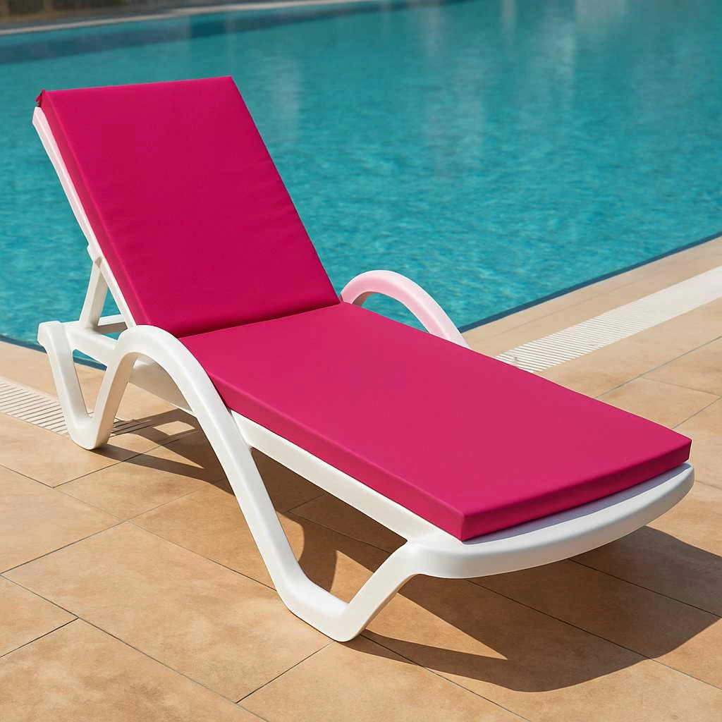 Blazina za ležalnik, rožnata, Atelier del Sofa Sunny