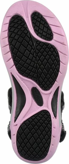 Sandale za ženske, črne in rožnate CMP