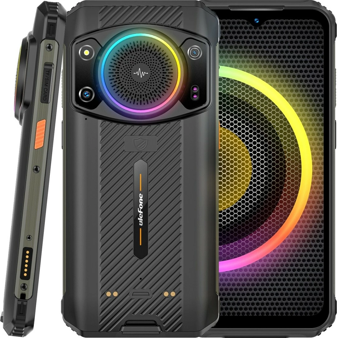 Pametni telefon Ulefone Armor 21, 8/256 GB, IP69K, Android 13, črn