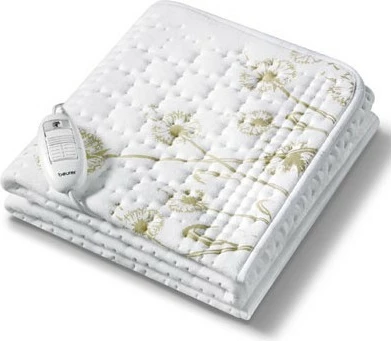 Električna pregrinjača 150 x 80 cm, 3 stopnje, 60 W, bela/bež, Beurer UB33