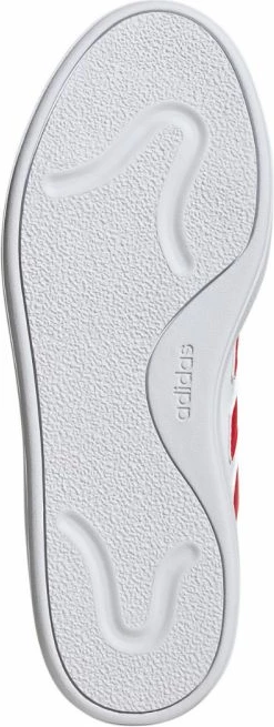 Tenis čevlji Courtblock, adidas, moški, beli z rdečimi detajli