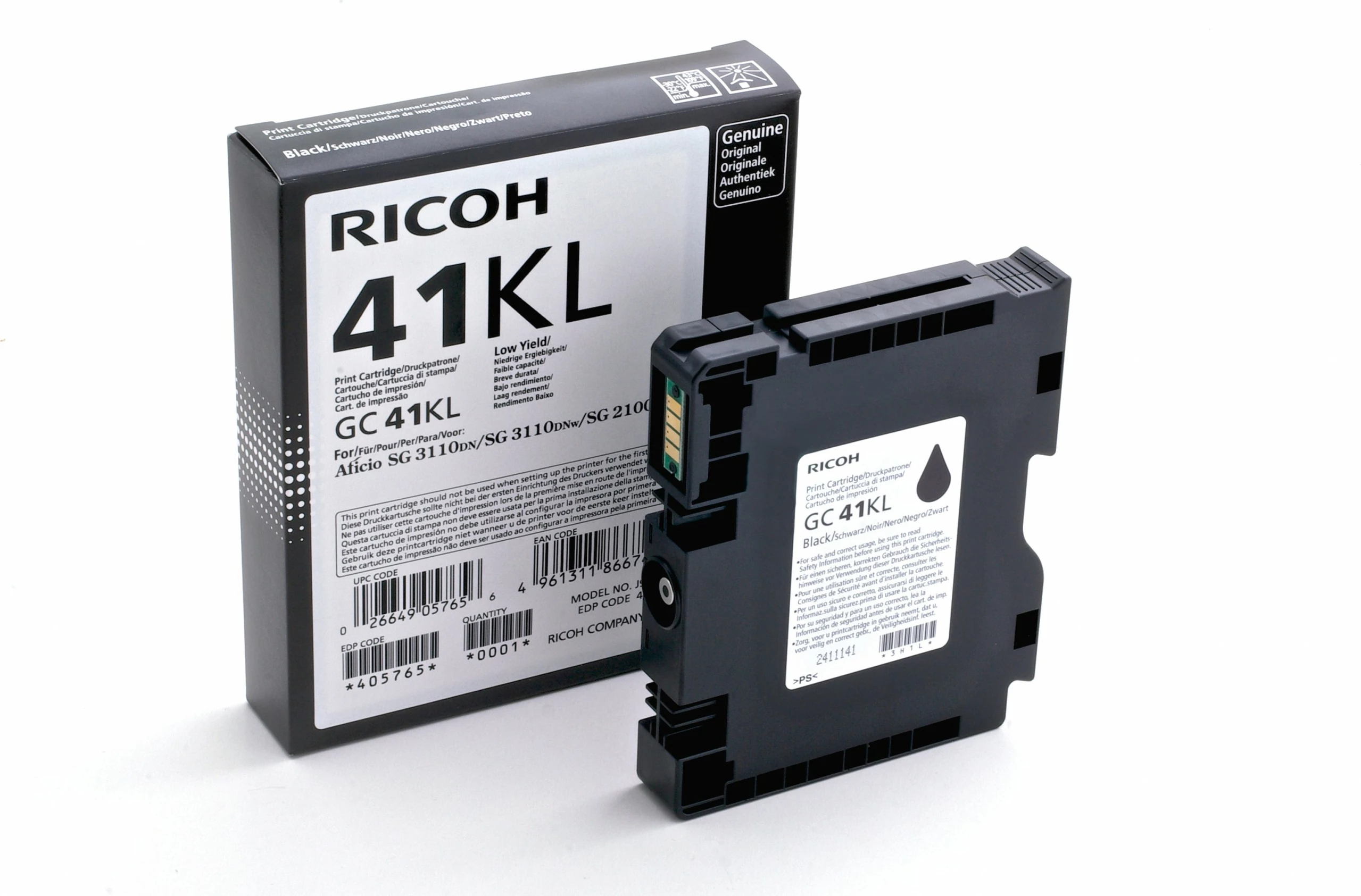 Toner z različico pigmenta črn Ricoh GC41KL