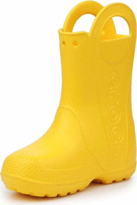 Dežni škornji za otroke Crocs, rumeni