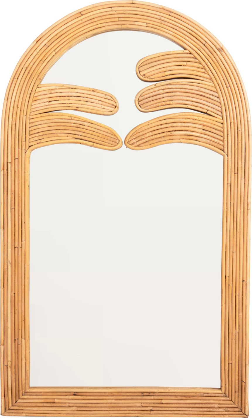 Stensko ogledalo REFLECT FH4367 naravni okvir iz ratana 60x4,5x100Hcm